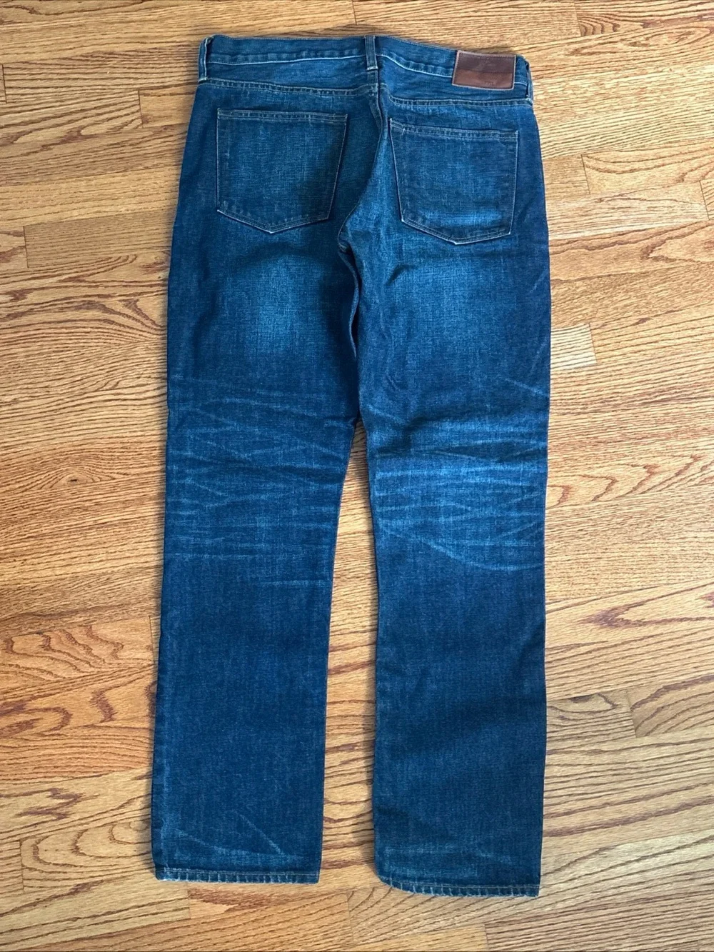 J. Crew Men's 770 Slim Straight Jeans 100% Japanese Cotton 33x32 unworn PERFECT